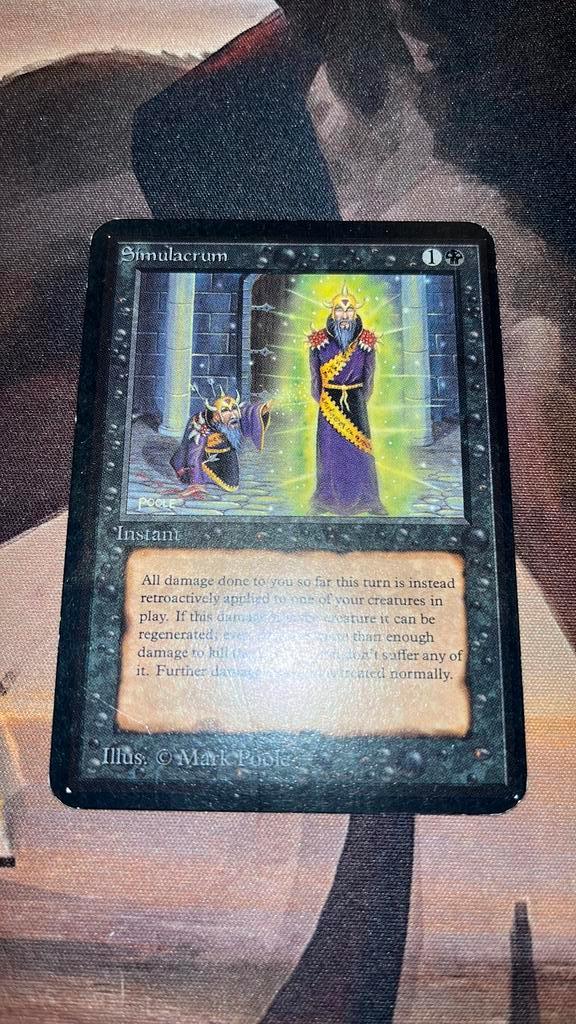 Simulacrum Alpha #2, Hobby en Vrije tijd, Verzamelkaartspellen | Magic the Gathering, Zo goed als nieuw, Ophalen of Verzenden