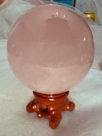 Rozenkwarts Bol met Houten Standaard - 95mm, Ophalen of Verzenden, Nieuw, Hout, Minder dan 50 cm
