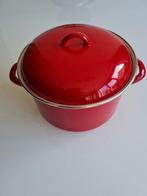 Grote emaille soeppan., Huis en Inrichting, Keuken | Potten en Pannen, Ophalen of Verzenden, Zo goed als nieuw, Overige materialen
