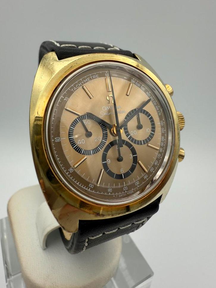 Omega Seamaster 145.029 Vintage Chronograph Cal. 861, Sieraden, Tassen en Uiterlijk, Horloges | Heren, Gebruikt, Polshorloge, Omega