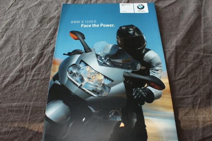 BMW K1200 S verkoop folder K1200S, Motoren, Handleidingen en Instructieboekjes, BMW, Ophalen of Verzenden