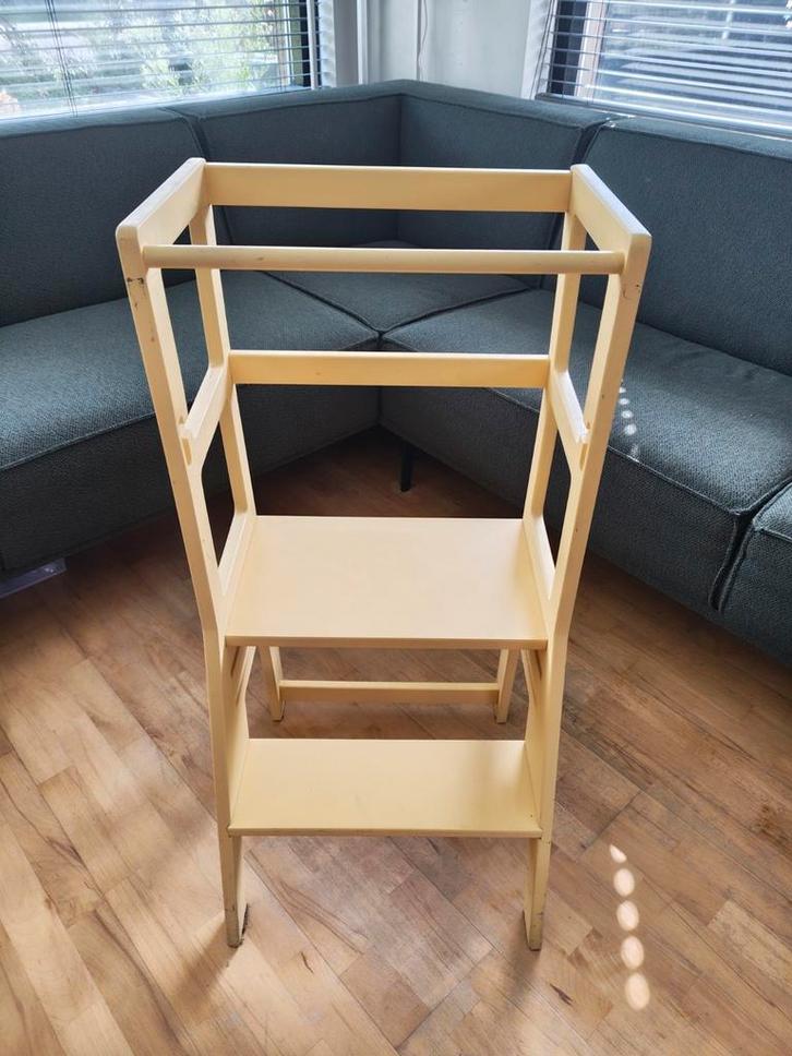 Leertoren learning tower Montessori keuken hulp demontabel, Kinderen en Baby's, Kinderkamer | Overige Meubels, Gebruikt, Overige typen