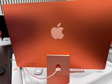 Nieuwe iMac M1 (Oranje) - Compleet met Toebehoren! beschikbaar voor biedingen