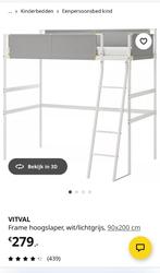 Hoogslaper IKEA vitval, Ophalen, Gebruikt, Hoogslaper