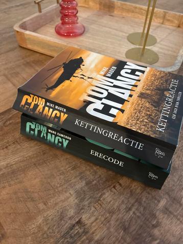 Tom Clancy boeken: Kettingreactie & Erecode beschikbaar voor biedingen
