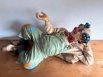 Grote liggende clown op koffer, Verzamelen, Beelden en Beeldjes, Ophalen of Verzenden, Zo goed als nieuw, Fantasy