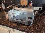 Dualit RVS Broodrooster & Tosti-ijzer - Vintage, Ophalen of Verzenden, Gebruikt, Uitneembare kruimellade