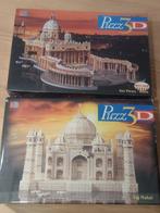 MB Puzz3d puzzel 3d Tai Mahal en San Pietro Roma, Ophalen of Verzenden, 500 t/m 1500 stukjes, Zo goed als nieuw, Rubik's of 3D-puzzel