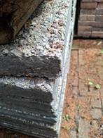14m² 50x50 grindtegel rood/wit op pallet, Tuin en Terras, Tegels en Klinkers, Gebruikt, Ophalen of Verzenden, 10 m² of meer, Beton