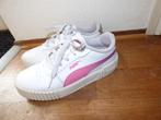 PUMA Carina 2.0 star glow sneakers wit/multicolour - maat 35, Gebruikt, Meisje, Puma, Schoenen