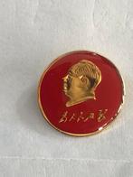Mao Zedong Badge, Verzamelen, Ophalen of Verzenden, Overige soorten, Azië, Embleem of Badge