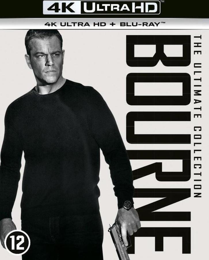 Jason Bourne 1 - 5 Collection 4K Ultra HD BRD Nieuw Geseald., Cd's en Dvd's, Blu-ray, Nieuw in verpakking, Actie, Boxset, Ophalen of Verzenden