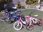 4 kinderfietsjes, Ophalen, Zo goed als nieuw, Minder dan 16 inch, Batavus.