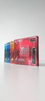 NEW > 4x MiniDisc Sony Color 74 Min, Ophalen of Verzenden, Minidisc-recorder