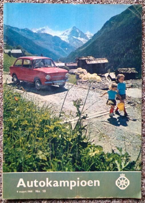 Auto Kampioen: R4 (test), R8, Fiat 600 en 850, Honda N360, Boeken, Auto's | Folders en Tijdschriften, Gelezen, Algemeen, Ophalen of Verzenden