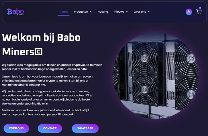 Bitcoin miner hosting ASIC vanaf 4.5 cent per kwH, Computers en Software, Overige Computers en Software, Nieuw, Ophalen of Verzenden
