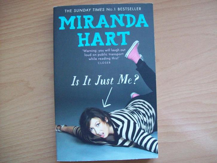Miranda Hart - Is It Just Me? (Autobiografisch), Boeken, Humor, Zo goed als nieuw, Anekdotes en Observaties, Ophalen of Verzenden