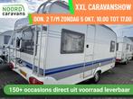 Hobby 460 UFE EXELLENT EASY, FRANSBED, MOVER, VOORTENT, Caravans en Kamperen, Caravans, Rondzit, Hobby, Bedrijf, 6 tot 7 meter