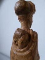 Beeldje handwerk houtsnijwerk uit Zuid Afrika,, Antiek en Kunst, Ophalen of Verzenden