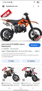 Pitbike mini crosser, Fietsen en Brommers, Minibikes, Midibikes en Pitbikes, Ophalen, Nieuw, Pitbike