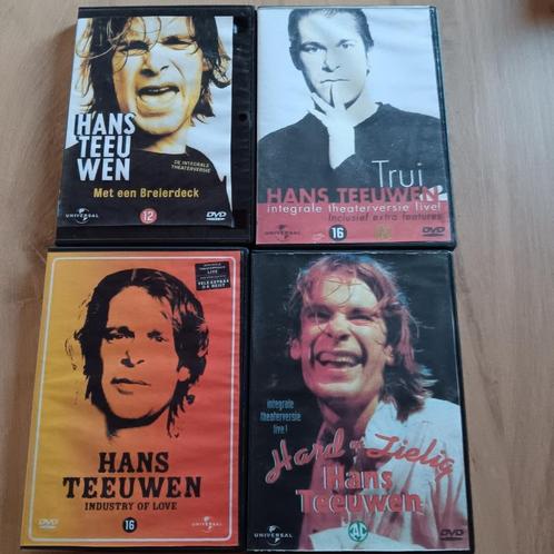Hans Teeuwen, 4 DVD's verkocht, Cd's en Dvd's, Dvd's | Cabaret en Sketches, Gebruikt, Stand-up of Theatershow, Alle leeftijden
