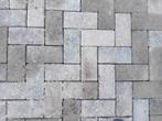 Gratis Betonklinkers - 10 m2, Tuin en Terras, Tegels en Klinkers, Ophalen, Gebruikt, Klinkers, 10 m² of meer