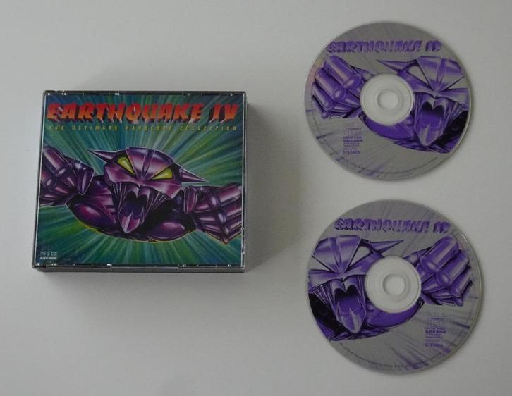 Earthquake IV : The Ultimate Hardcore Collection 2xCD 1996, Cd's en Dvd's, Cd's | Dance en House, Zo goed als nieuw, Ophalen