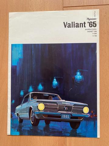 Plymouth Valiant '65 - Baracuda - Signet 200 - V200 en V 100 beschikbaar voor biedingen