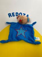 2475 Lief! lief lifestyle knuffellap lap beer blauw, Kinderen en Baby's, Speelgoed | Knuffels en Pluche, Ophalen of Verzenden