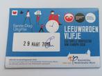 Coincard Eerste Dag Uitgifte van het Leeuwarden Vijfje, Setje, Euro's, Ophalen of Verzenden