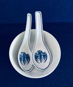 2x Chinese Kom Soepkom + Lepels Phoenix Ware Feniks Chinees, Antiek en Kunst, Antiek | Porselein, Ophalen