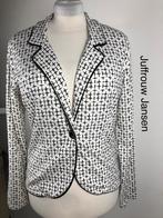 Juffrouw Jansen Blazer  (mt: 42) 17,3/8730, Juffrouw Jansen, Wit, Maat 42/44 (L), Juffrouw Jansen