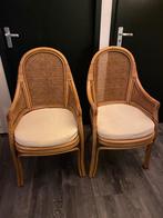 Eetkamerstoelen japandi, Ophalen, Bruin, Riet of Rotan, Vier