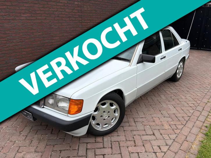Mercedes-Benz 190-serie 2.0 E 2e Eigenaar W201, Auto's, Mercedes-Benz, Bedrijf, Te koop, 190-Serie, ABS, Centrale vergrendeling