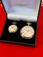 Antiek zilveren zakhorloges, Antiek en Kunst, Antiek | Klokken, Ophalen of Verzenden