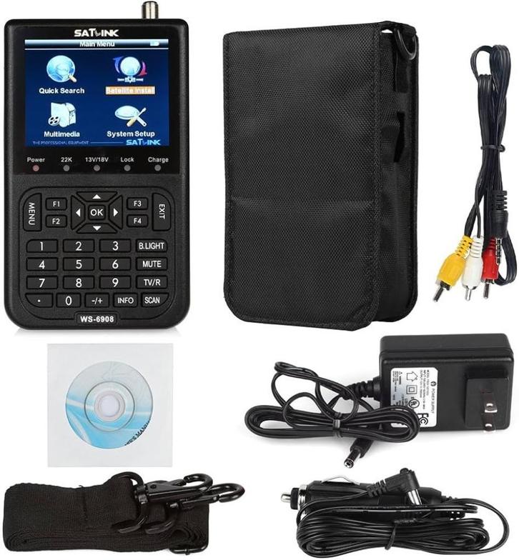 Satfinder voor vele satellieten, Audio, Tv en Foto, Schotelantennes, Zo goed als nieuw, (Schotel)antenne-accessoires, Overige merken