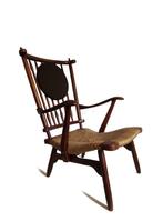 Fantastische vintage Ster Gelderland Dutch design fauteuil, 75 tot 100 cm, Riet of Rotan, Gebruikt, 75 tot 100 cm