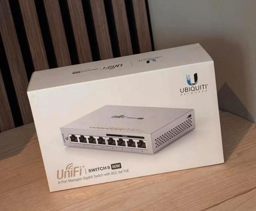 Ubiquiti UniFi Switch 8 60W - POE, Computers en Software, Netwerk switches, Zo goed als nieuw, Ophalen of Verzenden