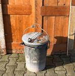 Vuilnis emmer zink zinken Apeldoorn decoratie bodem minder, Ophalen of Verzenden