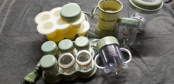 Blender baby bullet set, Kinderen en Baby's, Babyvoeding en Toebehoren, Gebruikt, Overige typen, Ophalen of Verzenden