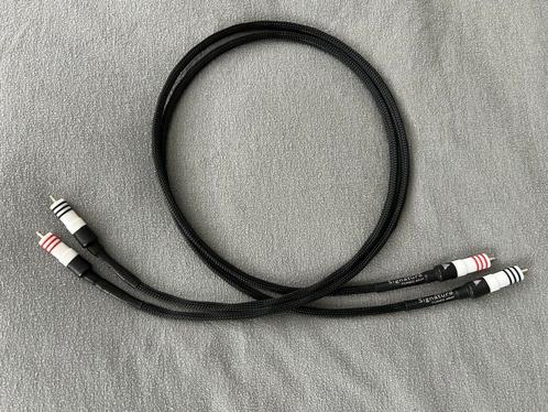 Chord Signature Tuned Aray RCA interlink, Audio, Tv en Foto, Audiokabels en Televisiekabels, Zo goed als nieuw, Interlink-kabel