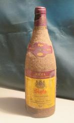 Oude volle Fles Spaanse Wijn - Rioja Sigla - 1981, Verzamelen, Wijnen, Spanje, Ophalen of Verzenden, Zo goed als nieuw, Rode wijn