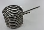 Wortkoeler koeling spiraal dompelaar element RVS heatpipe, Ophalen of Verzenden, Nieuw