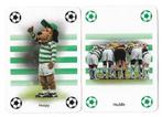 2 voetbal jokers celtic football, Verzenden, Zo goed als nieuw, Speelkaart(en)