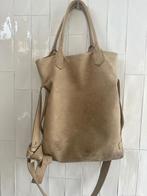 Prachtige leren tas fred de la bretoniere - shabbies tas, Ophalen of Verzenden, Zo goed als nieuw, Bruin, Handtas