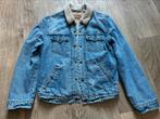 Sherpa spijkerjas Levis orange tab S, Kleding | Dames, Jassen | Winter, Oranje, Ophalen of Verzenden, Maat 36 (S), Levi’s