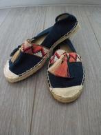 Blauwe espadrilles maat 39, Kleding | Dames, Schoenen, Blauw, Ophalen of Verzenden, Zo goed als nieuw, Espadrilles of Moccasins