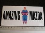 sticker amazing mazda, Verzenden, Zo goed als nieuw, Auto of Motor