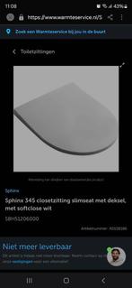 Sphinx 345 nieuw Toiletbril S8H51206000 softclose toilet, Doe-het-zelf en Verbouw, Sanitair, Ophalen of Verzenden, Nieuw, Koper