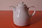 Grote retro vintage porseleinen Winterling design theepot, Overige typen, Ophalen of Verzenden, Zo goed als nieuw, Effen